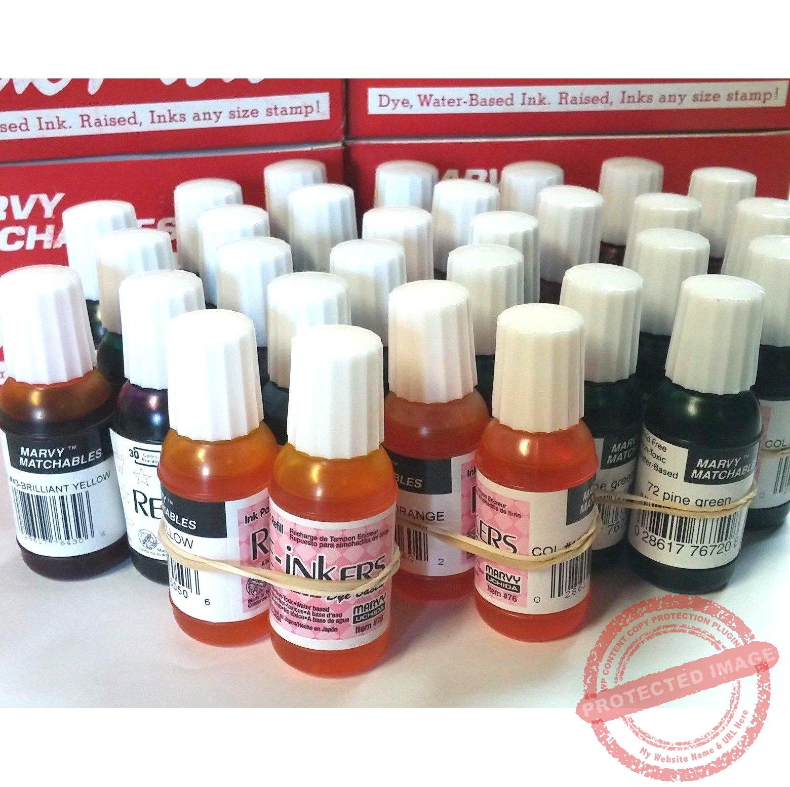 Marvy Dye Ink REFILLS, Closeout