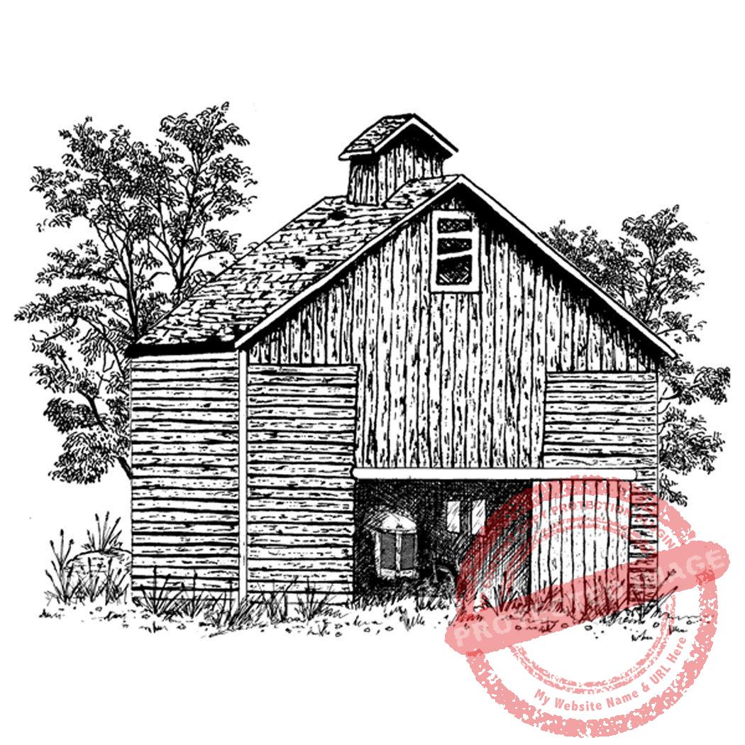 Corn Crib T1-002 F