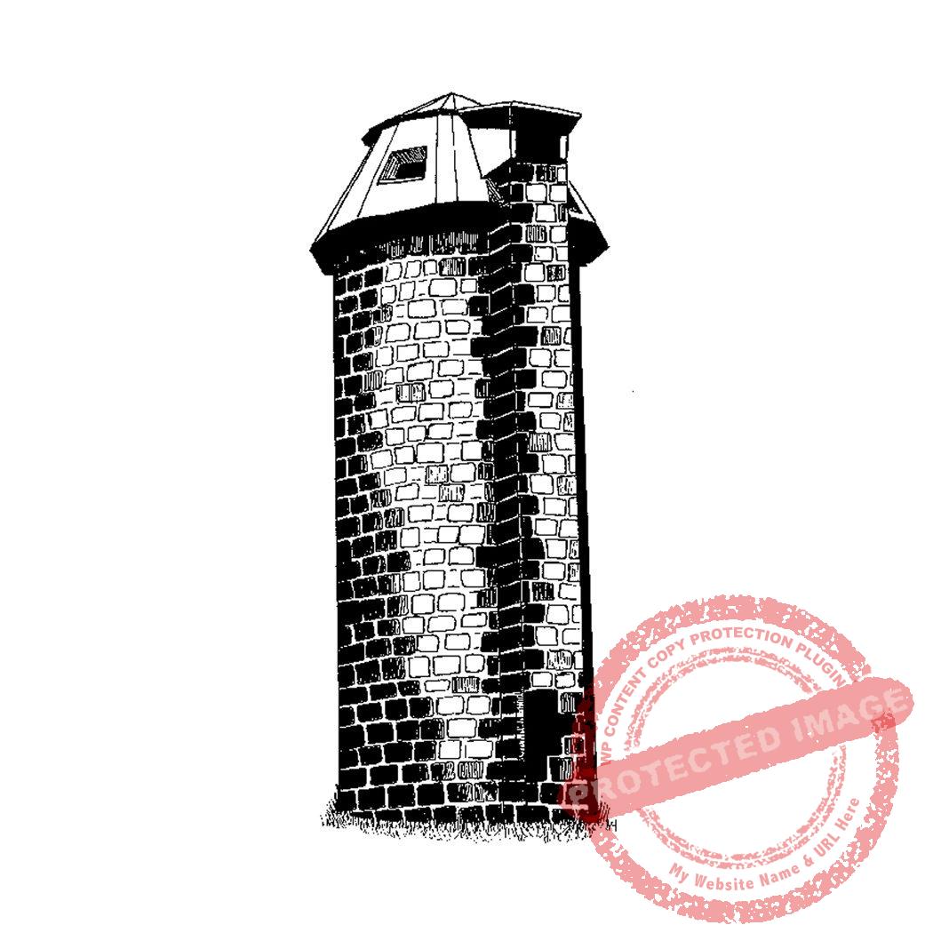 Vintage Brick Silo M1-032 C