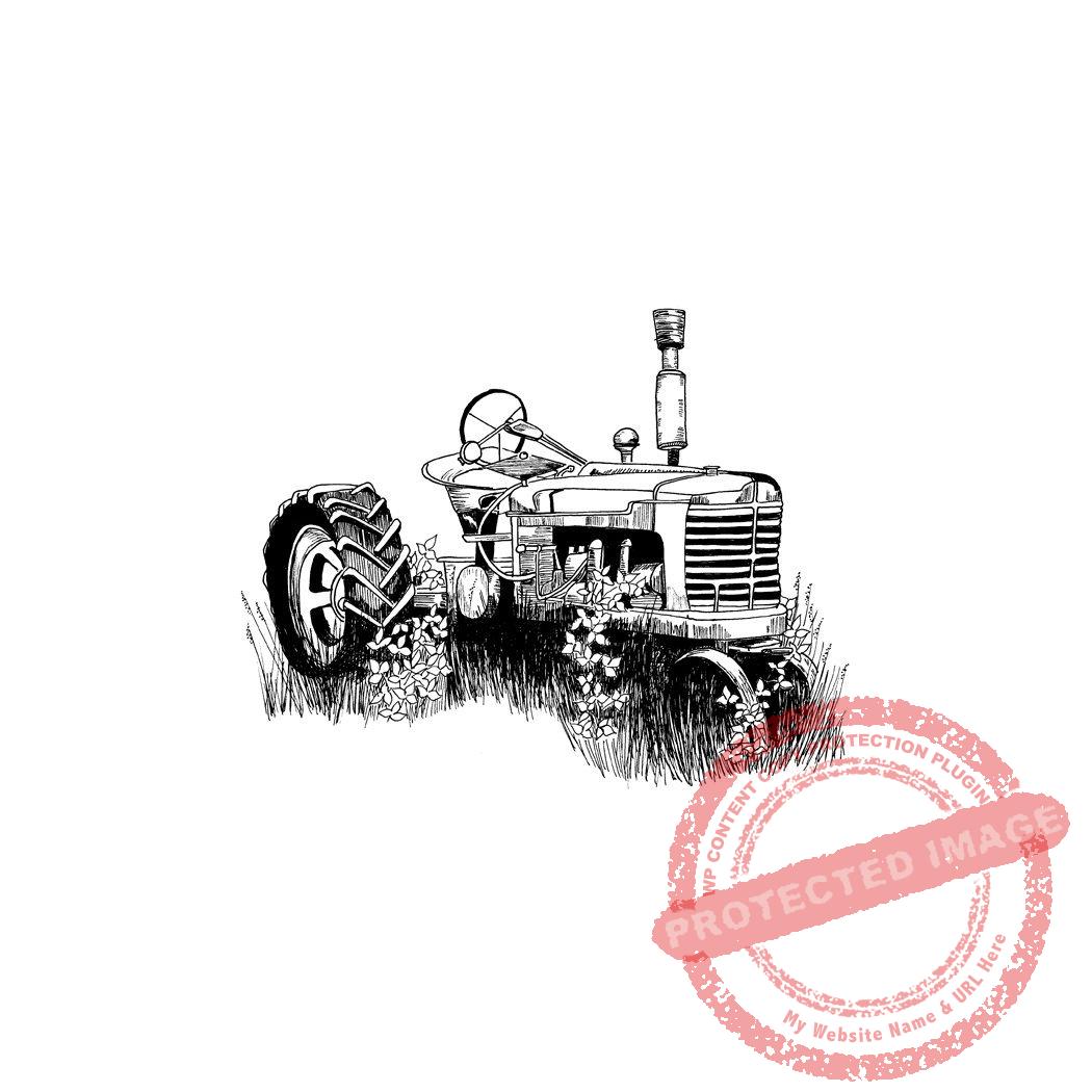 Abandoned Tractor M1-028 C