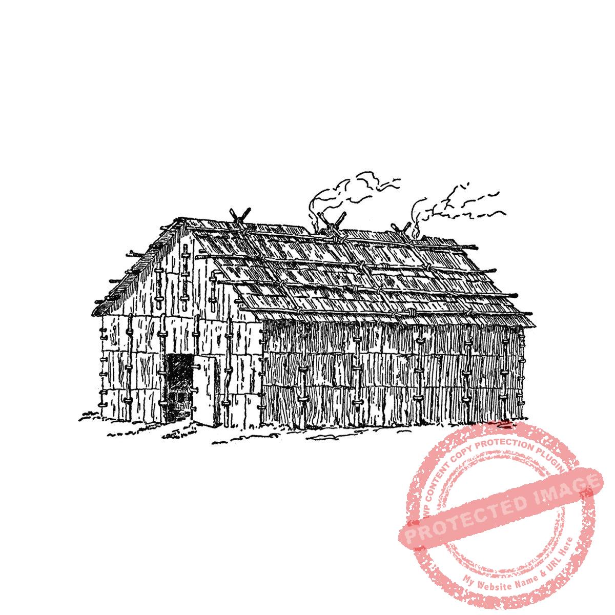 Bark Longhouse T3-079E