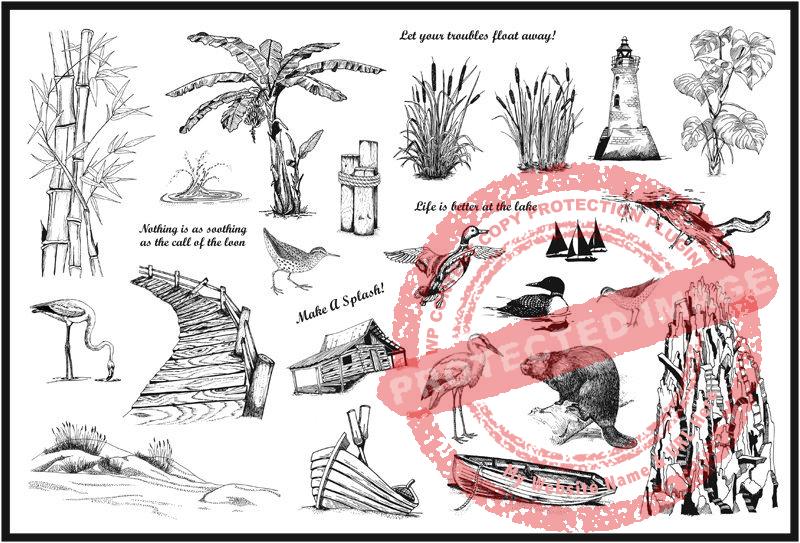 Northwoods & Tropical, Plate 10