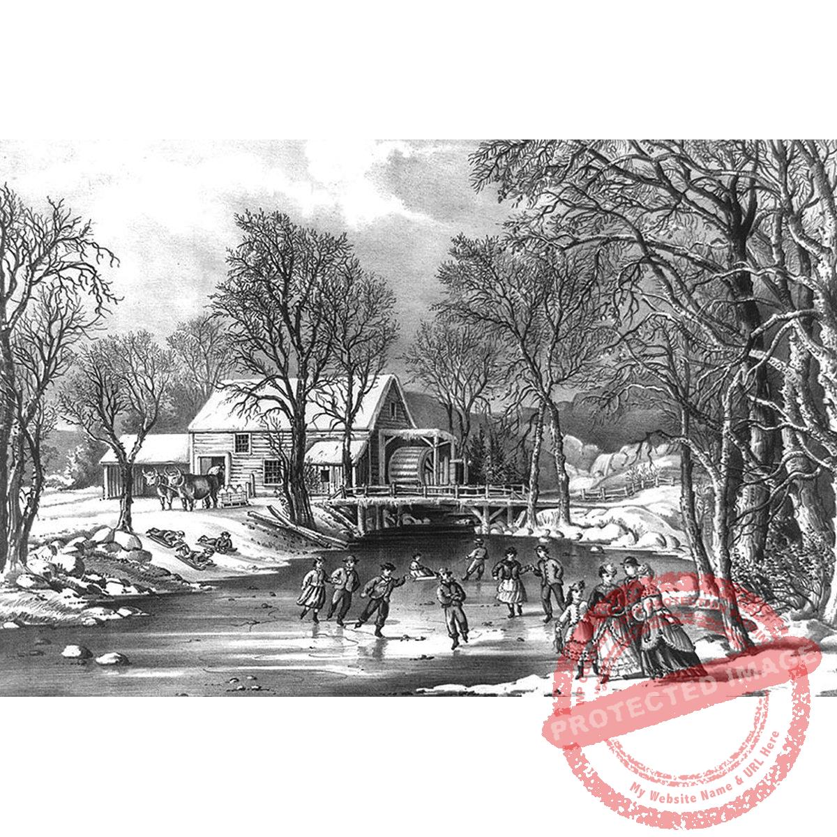 CI Winter Pastime T12-284 H