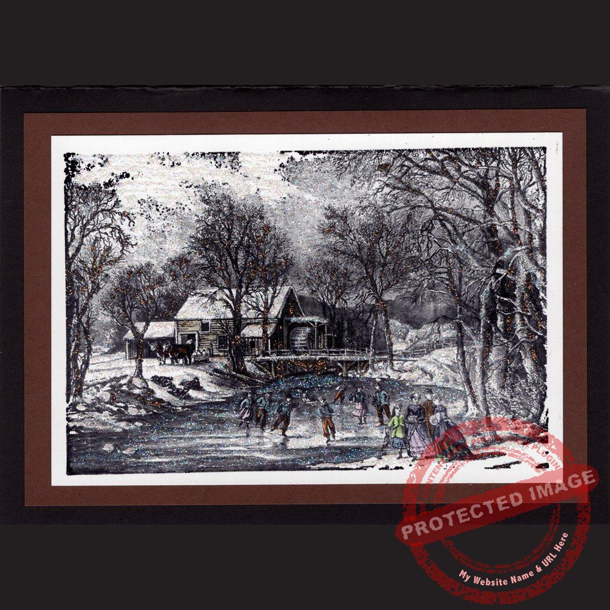 Holiday Image Stamps 2018 Rubber Plate - Image 5