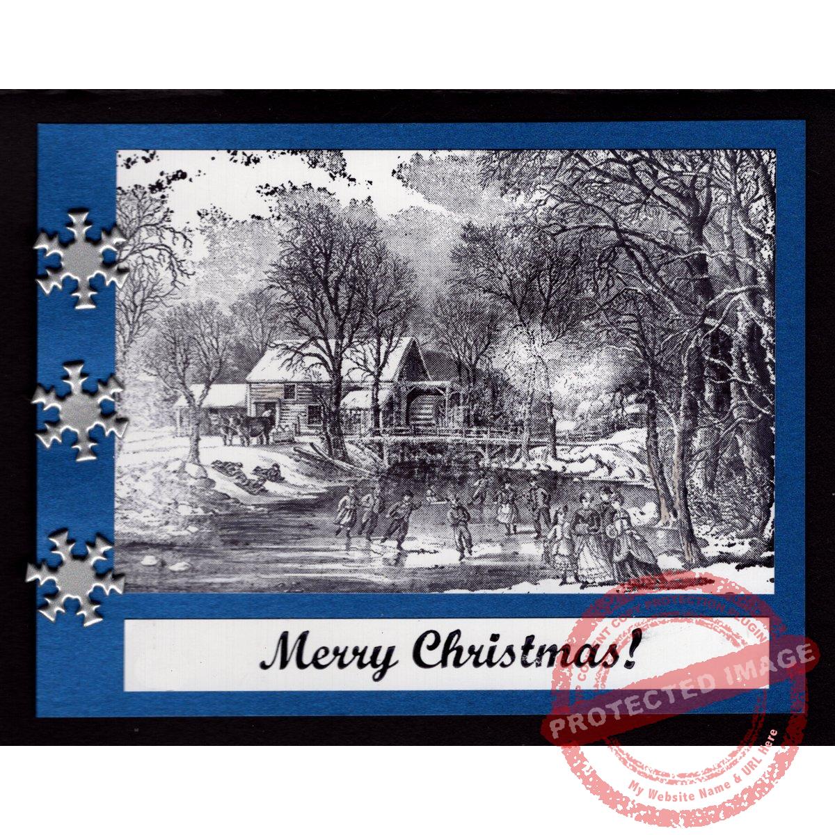 Holiday Image Stamps 2018 Rubber Plate - Image 3