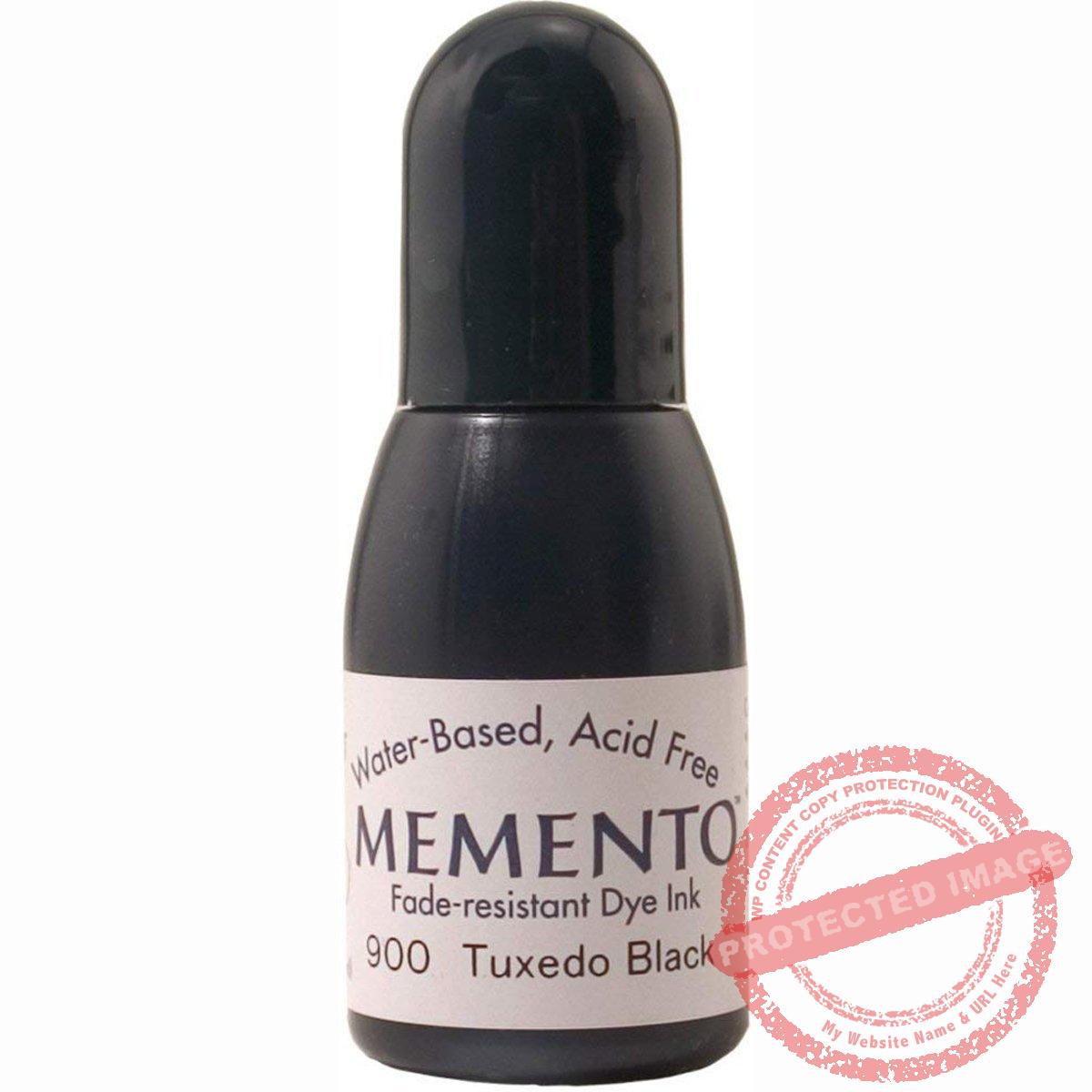 Tuxedo Black Memento Dye Reinker by Tsukineko