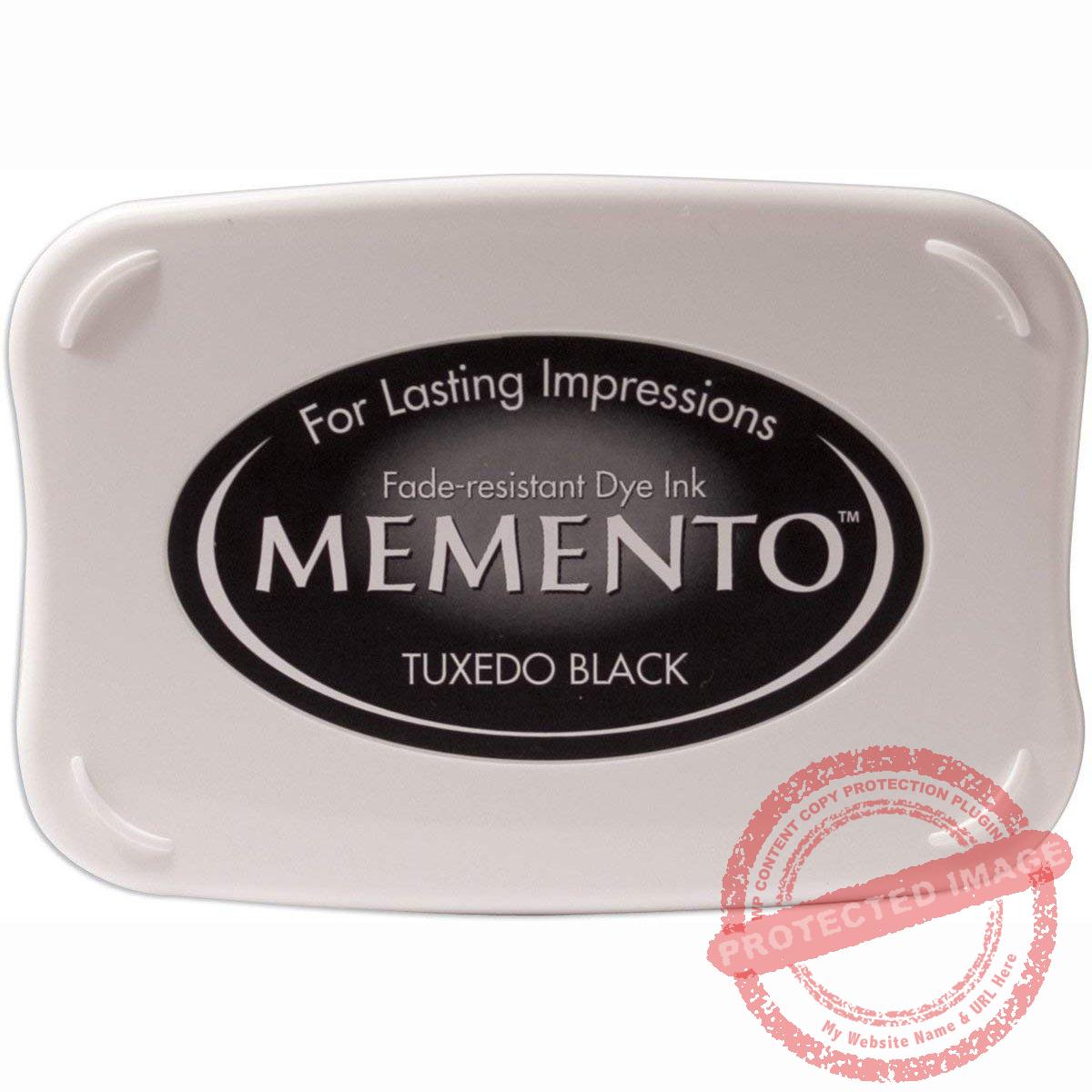 Tuxedo Black Memento Dye Ink Pad by Tsukineko