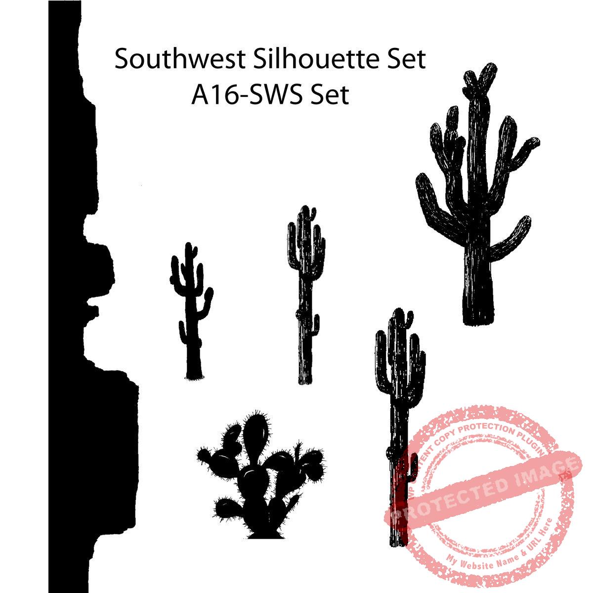 Southwest Silhouette Set A16-SWS Set