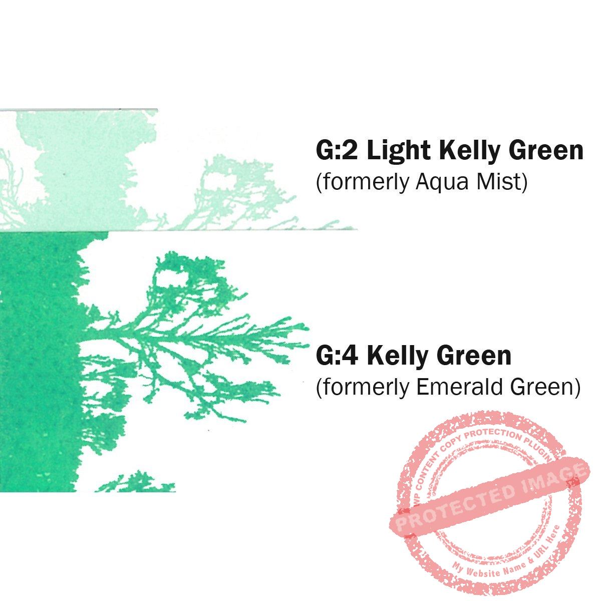 Light Kelly Green G:2 Scenic Stamping Ink (formerly aqua mist)