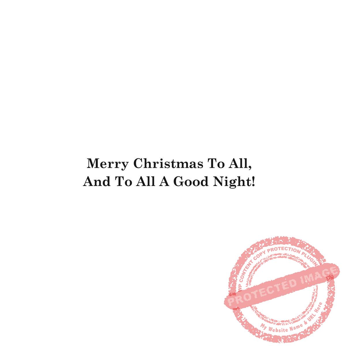 To All A Good Night, T14-302C