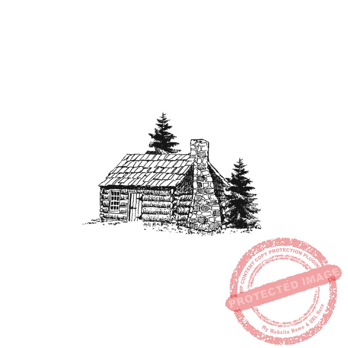 Log Cabin, Tiny T14-298 C