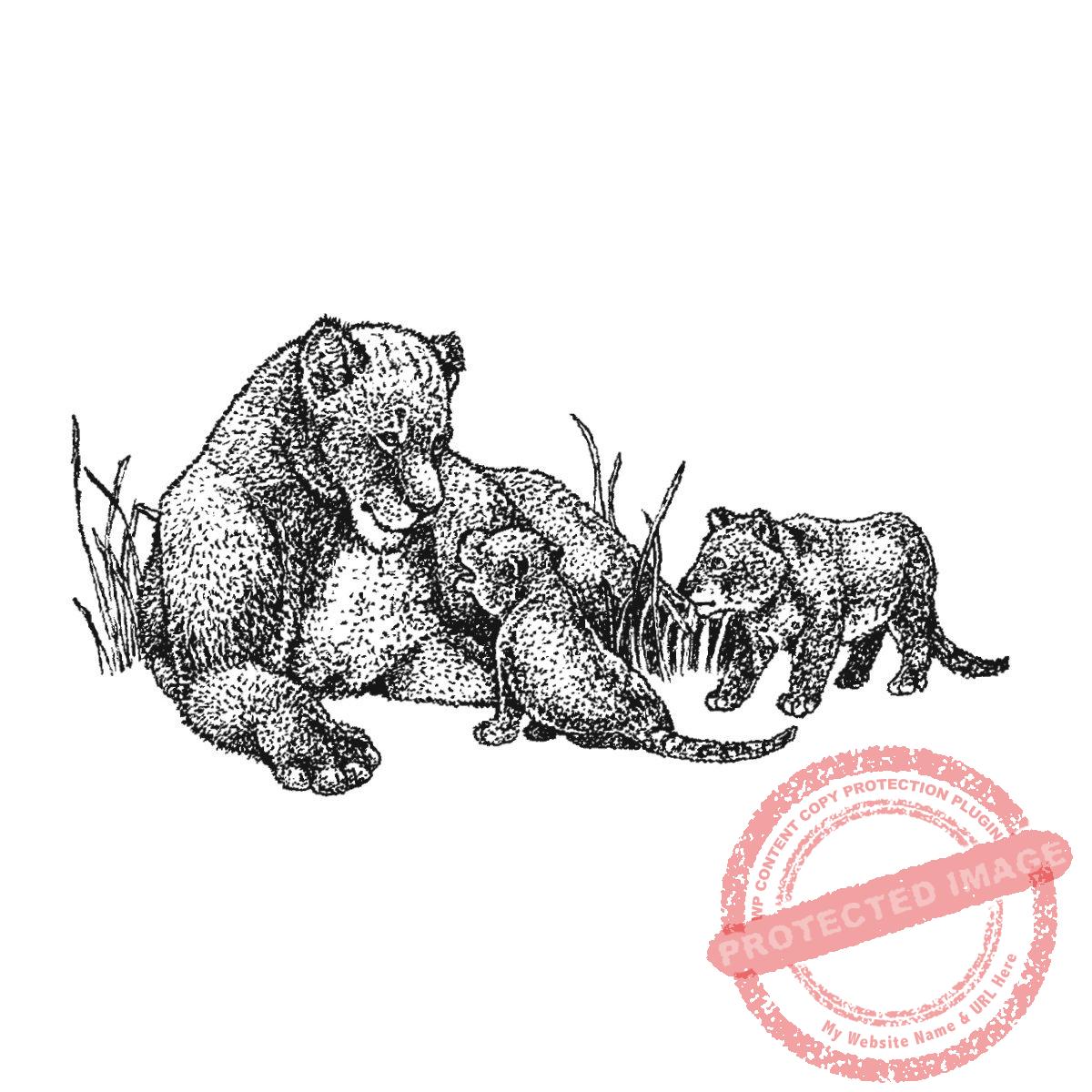 Mother's Love, P21-446 F