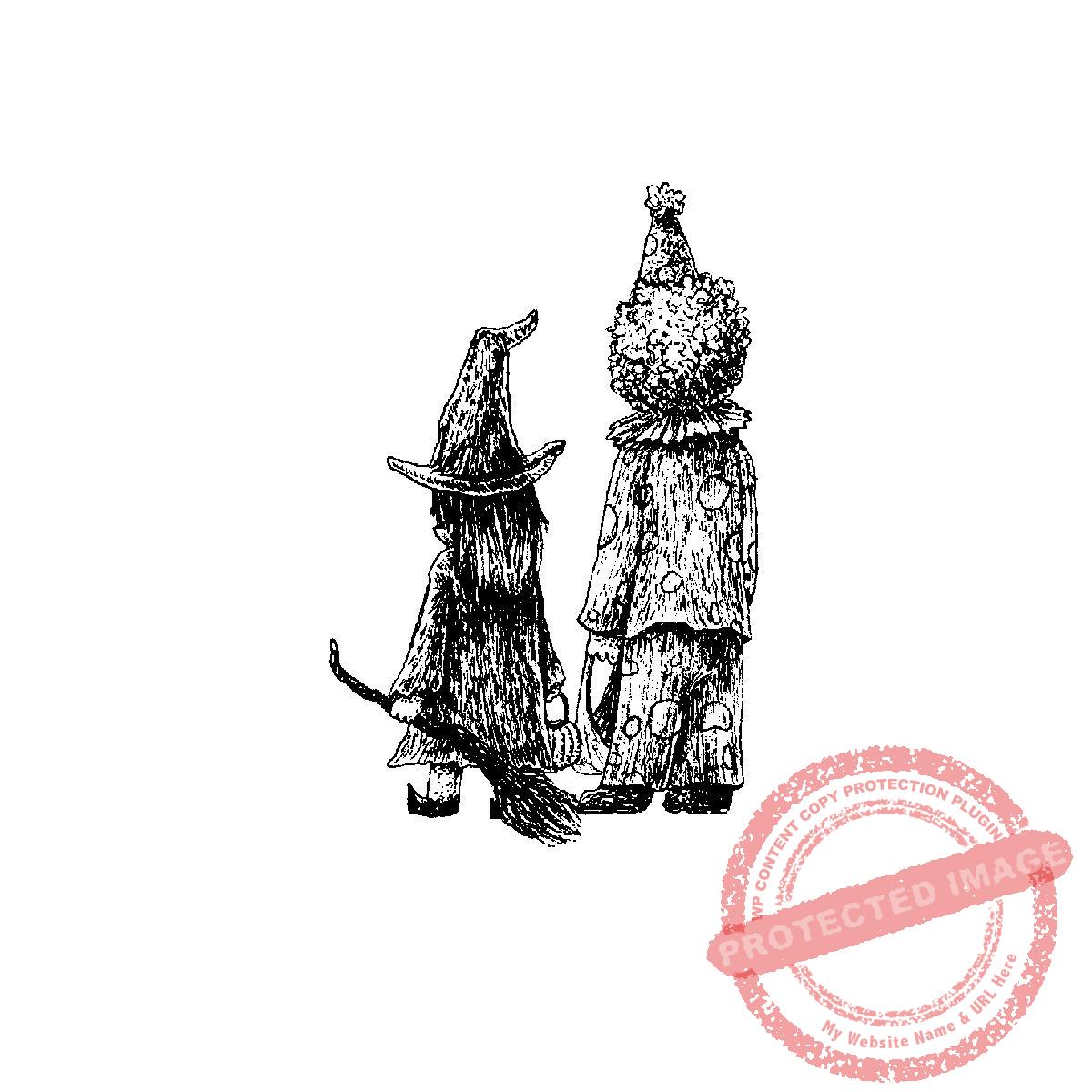 Trick or Treaters, P19-402 D
