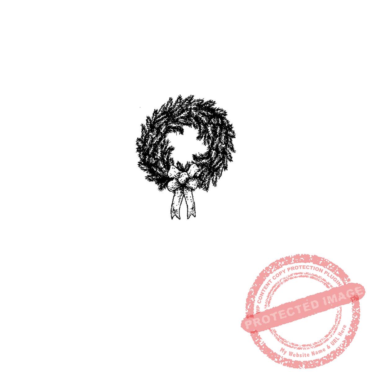 Wreath, small, P18-392B