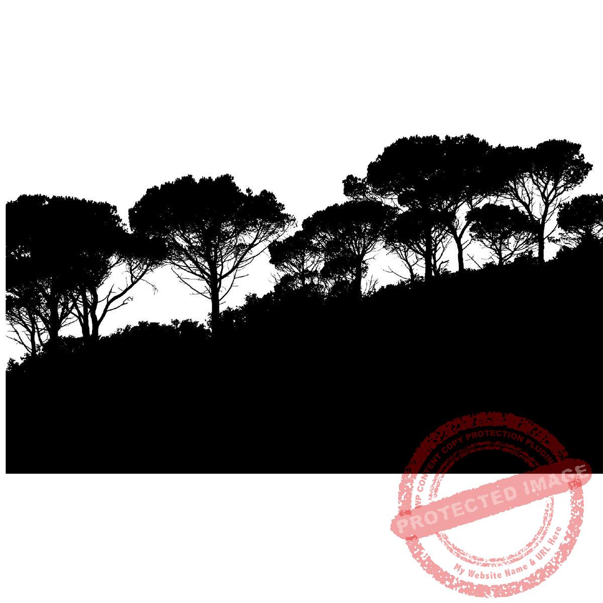 Tree Lined Ridge T26-509 L