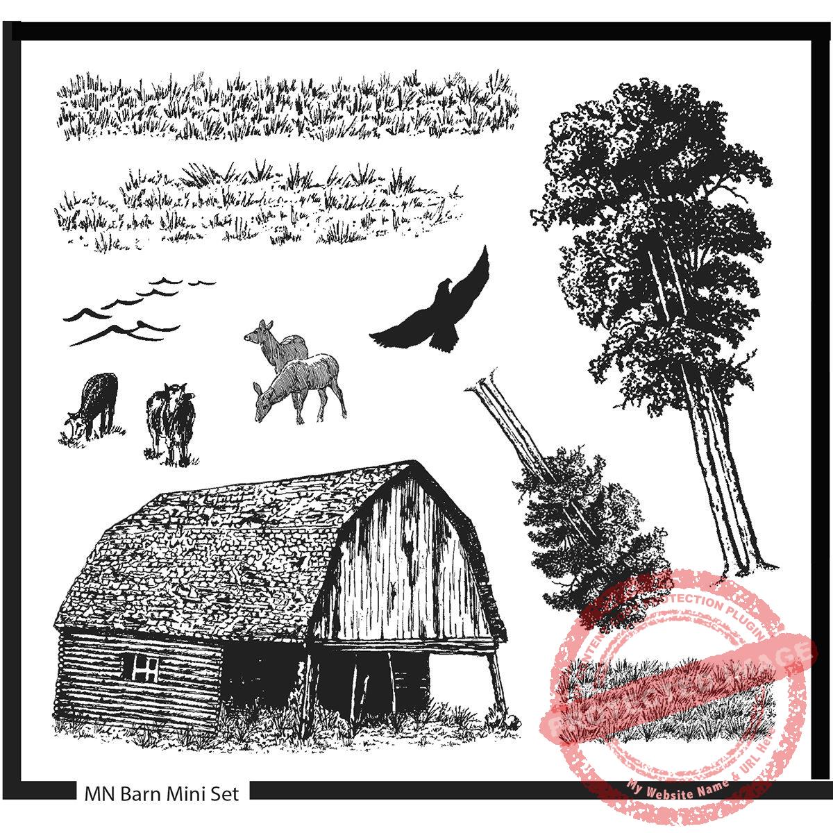 Minnesota Barn Mini Set T30-565