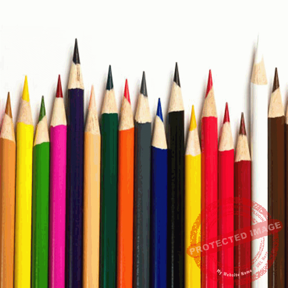 Prismacolor Pencils, choose color (pull down menu)