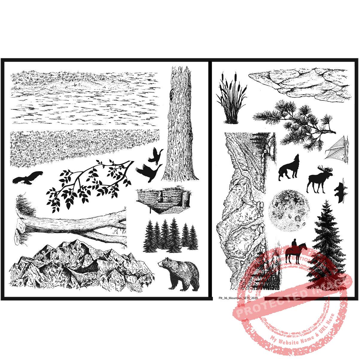 Plate 36, Mountain Class and Kit Sets