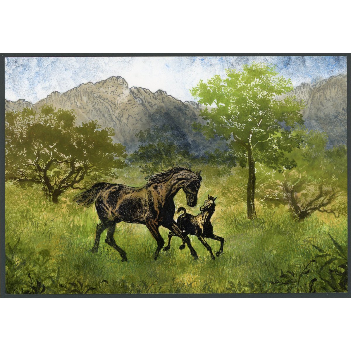 Mare with Foal T6-138 E - Image 7