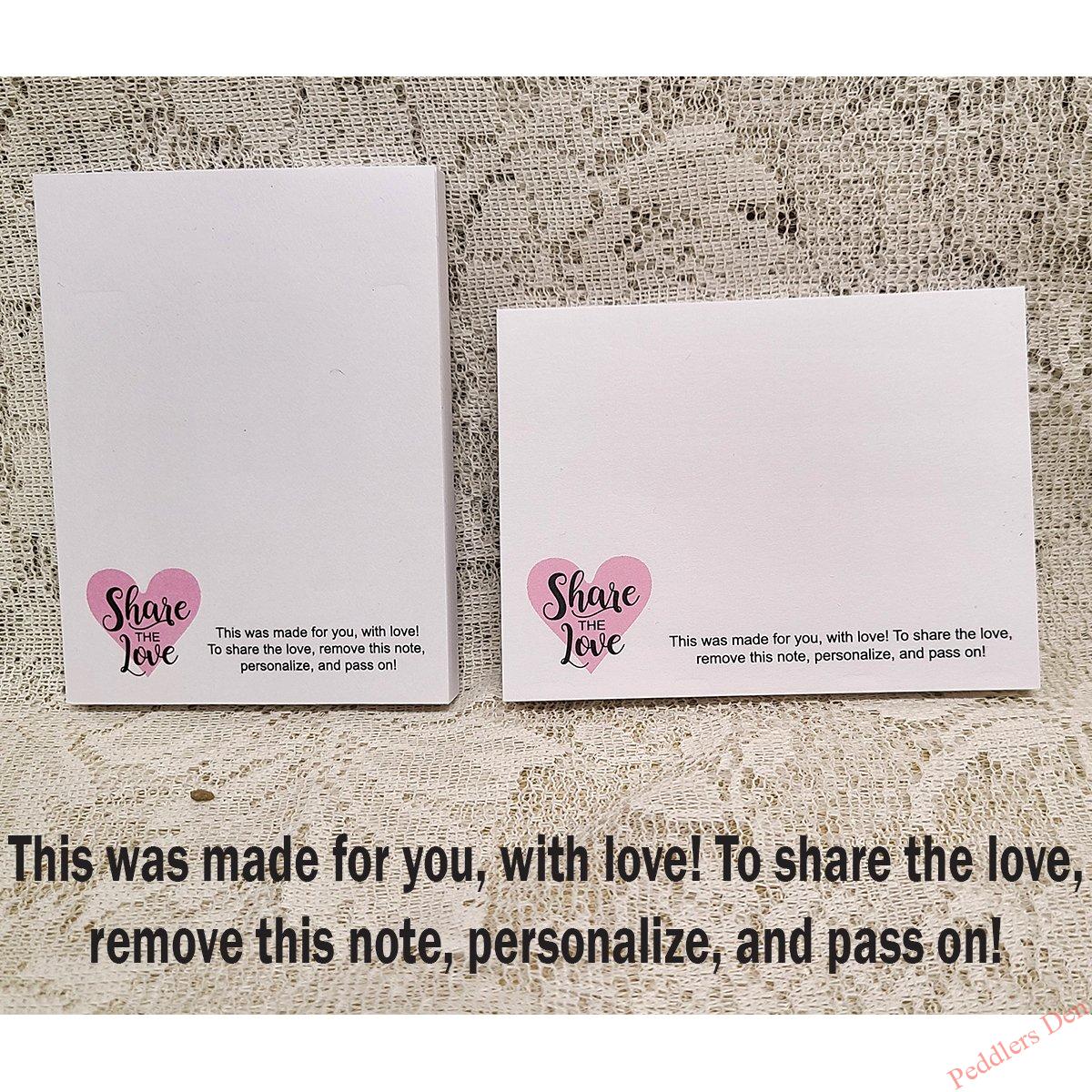 Share The Love Post-It Notes For Inside Of Cards