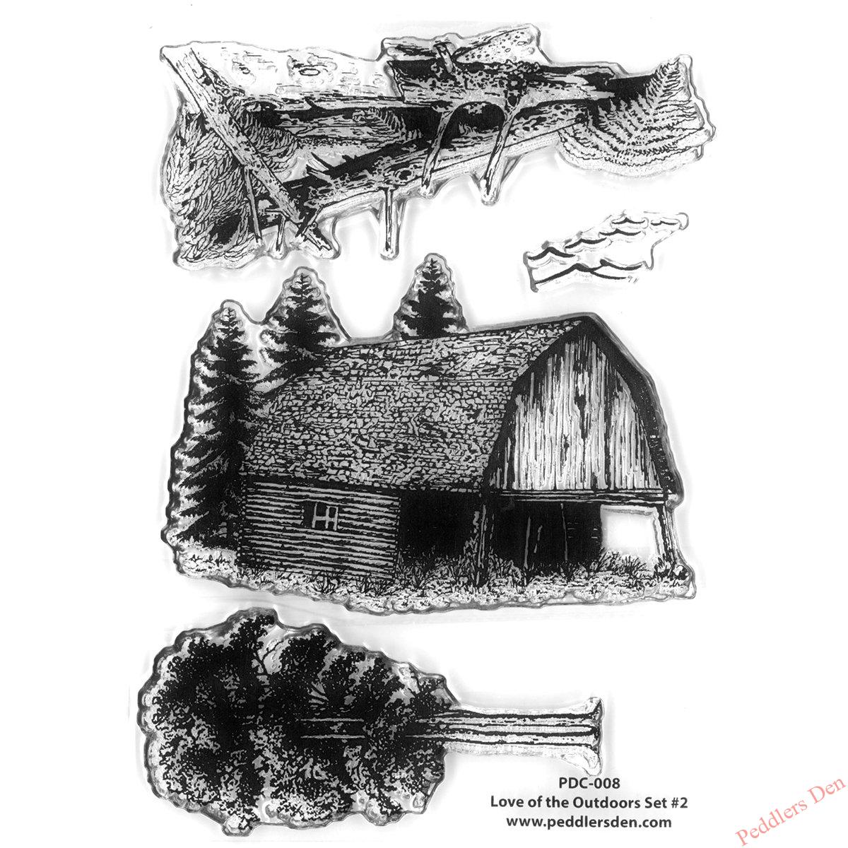 Love Of The Outdoors MN Barn PDC-008 Clear Set