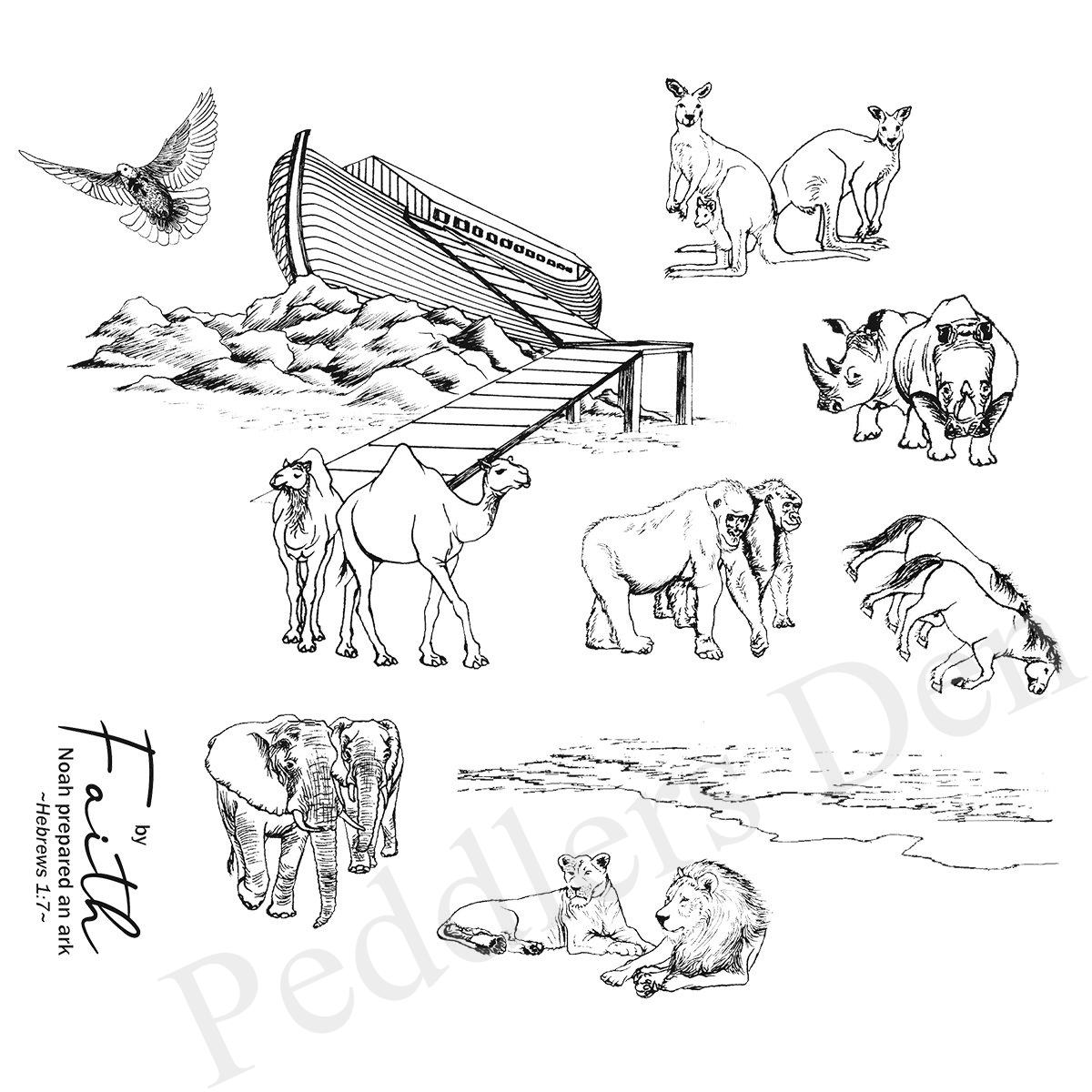 Noah's Ark Set, H46-714 Set