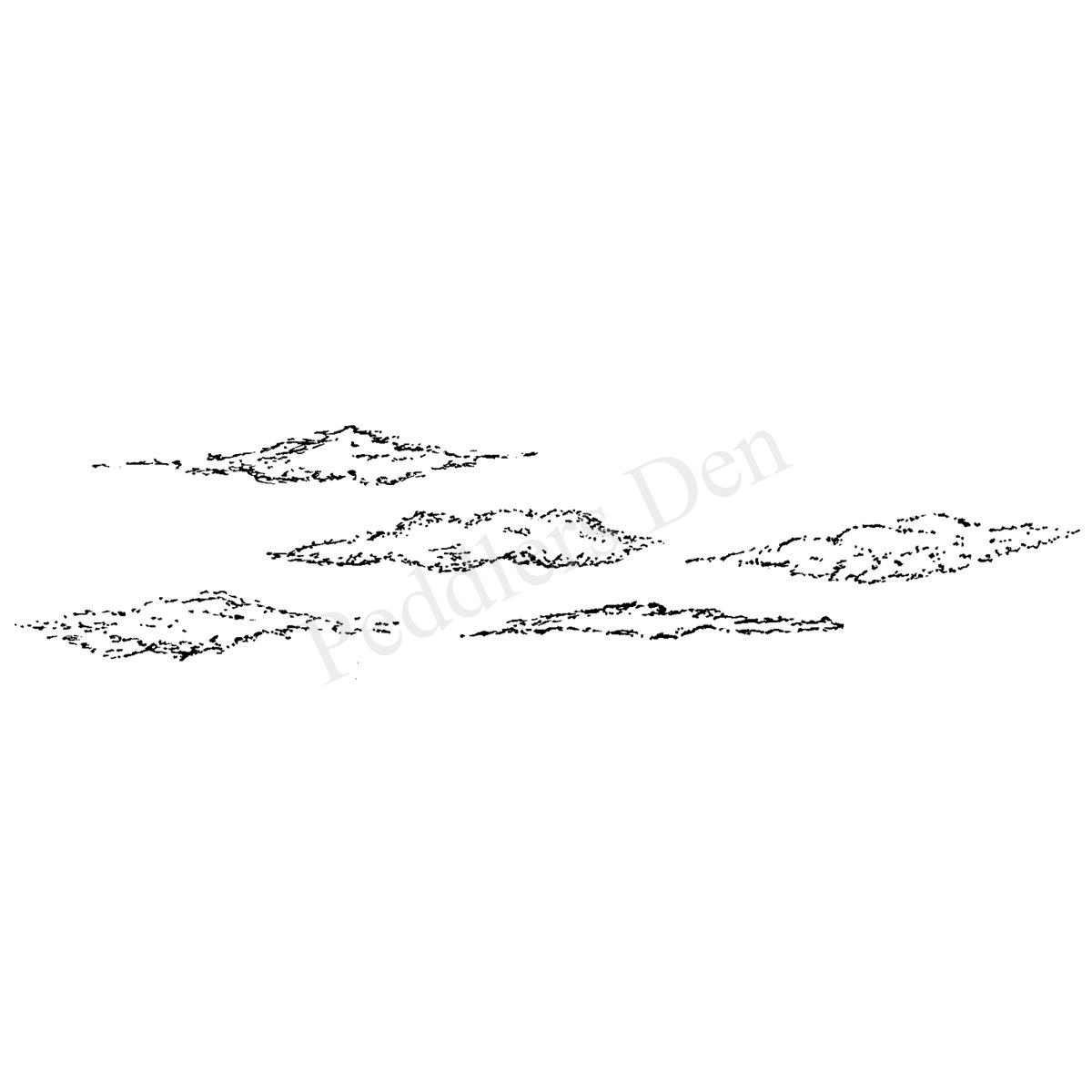 Clouds T24-498G (5 clouds)