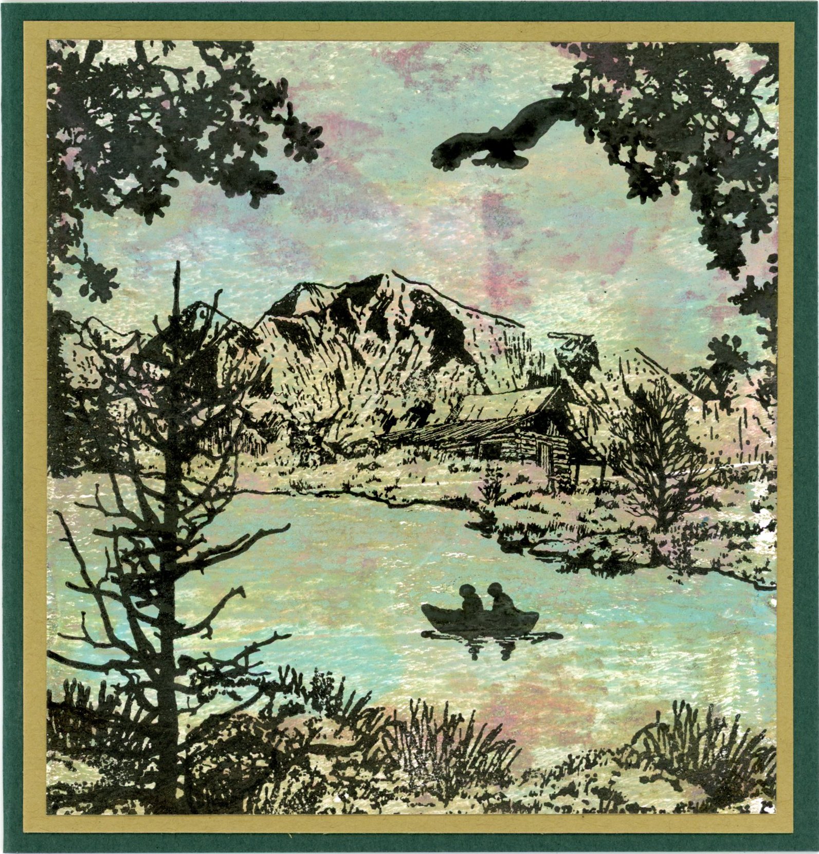 PDC-022 Peaceful Starry Night Clear Stamp Set - Image 3