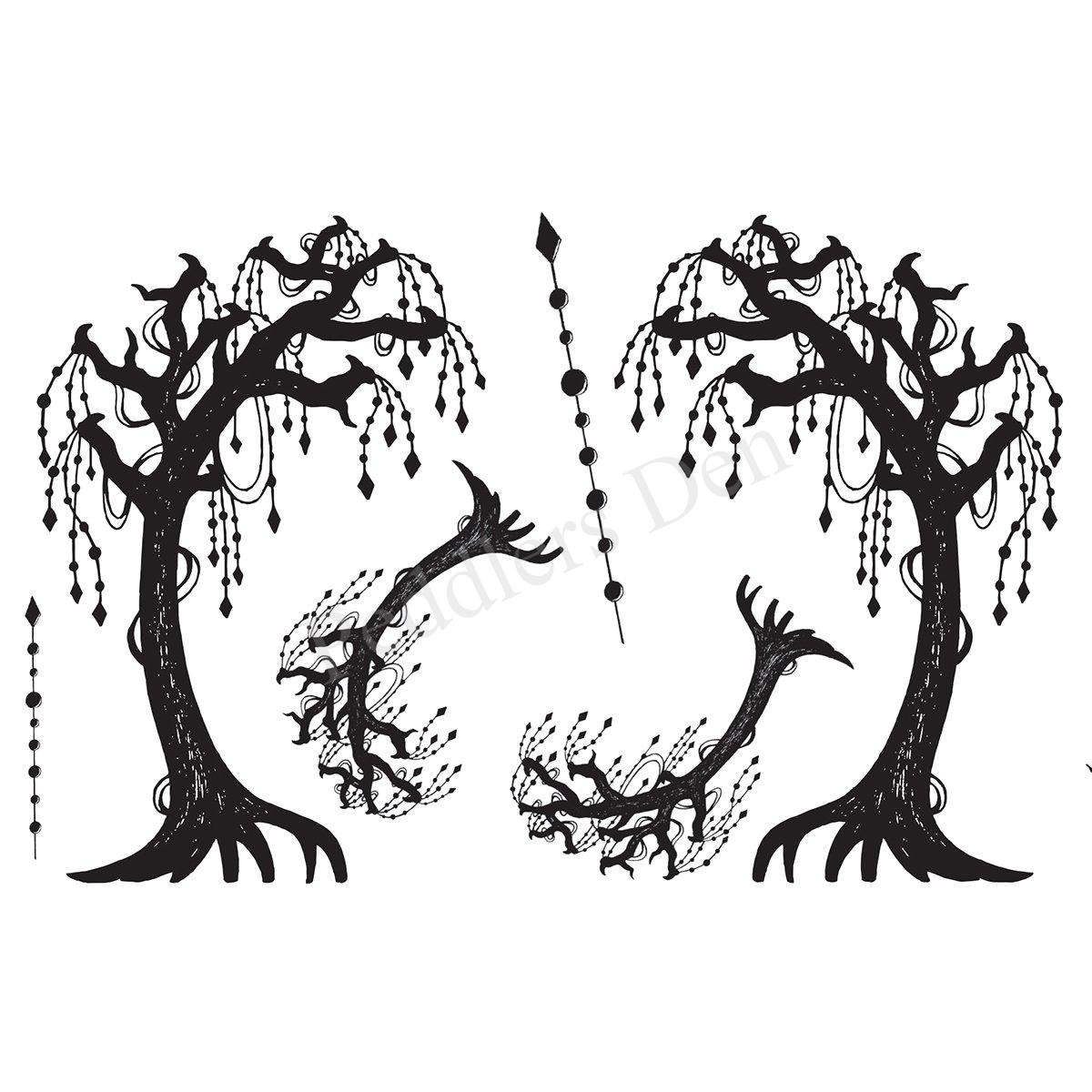 Beaded Arched Tree Set, P48-750