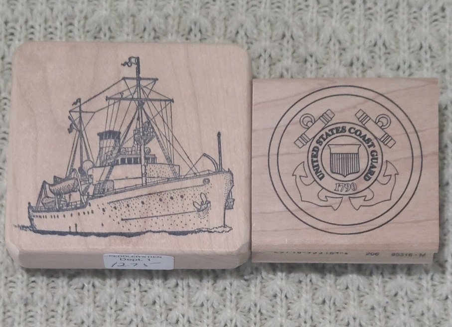 USCG (Coast Guard) Stamp Pair