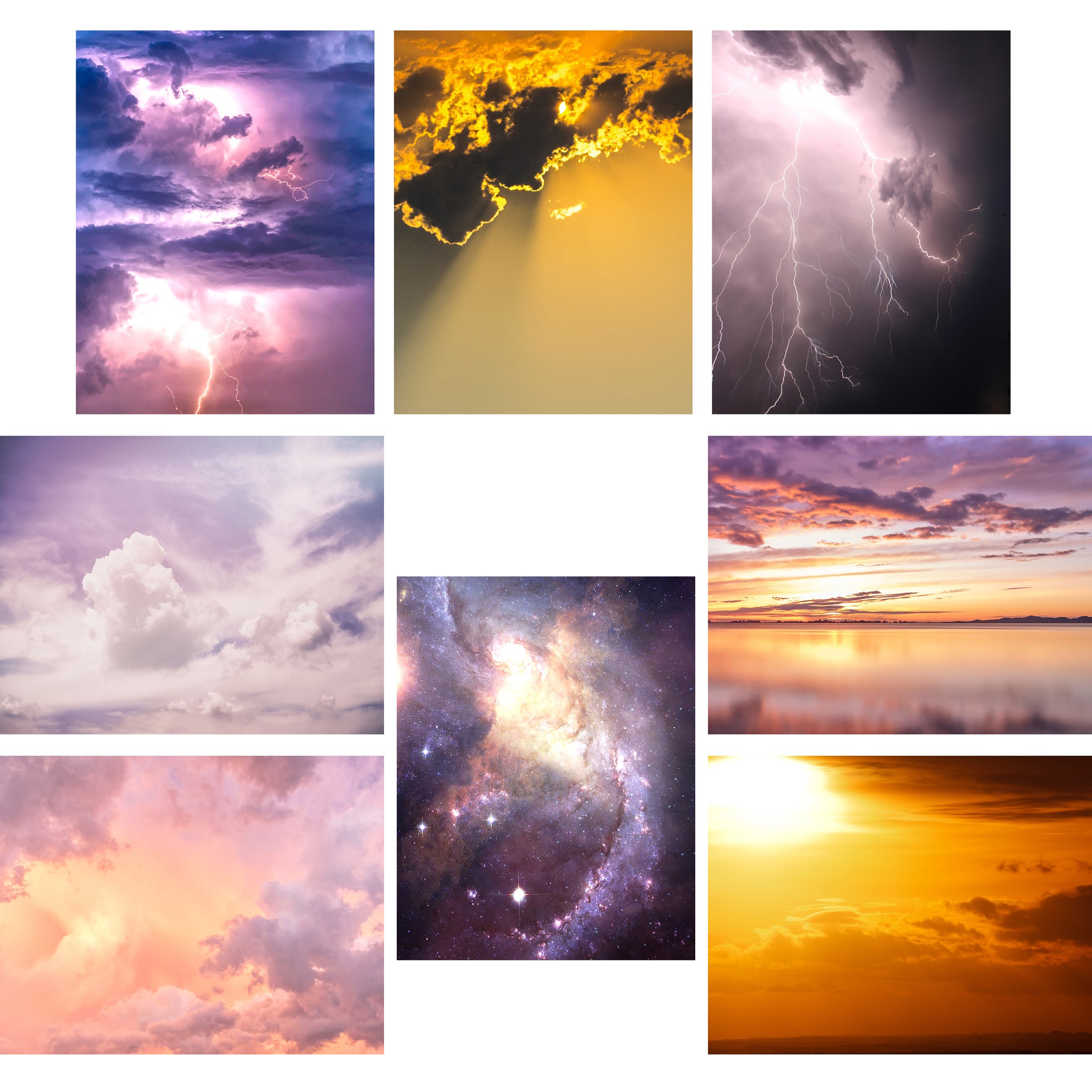 A2 Sky Papers (original 8 design set)