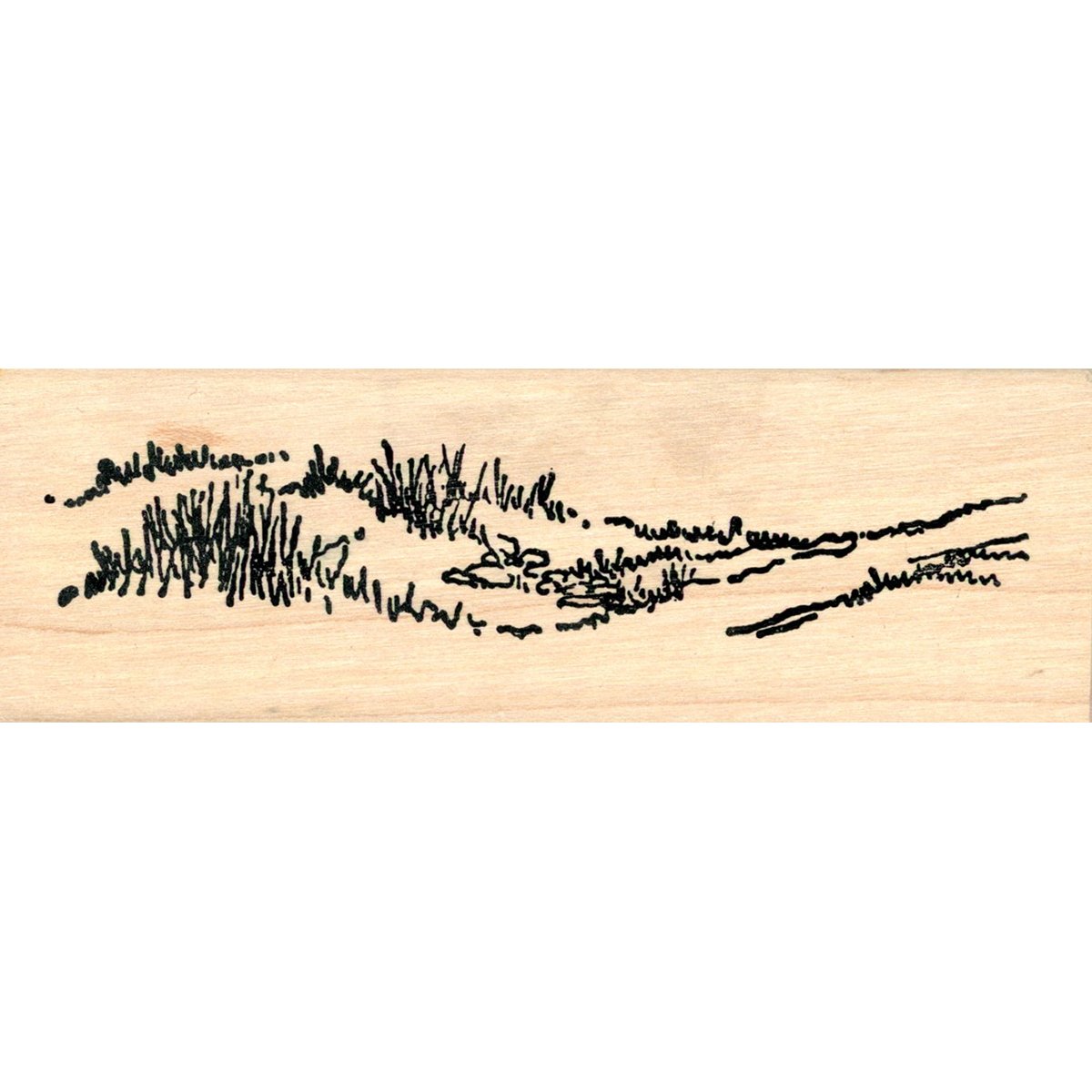 Beeswax Landscape, Used Demo Stamp