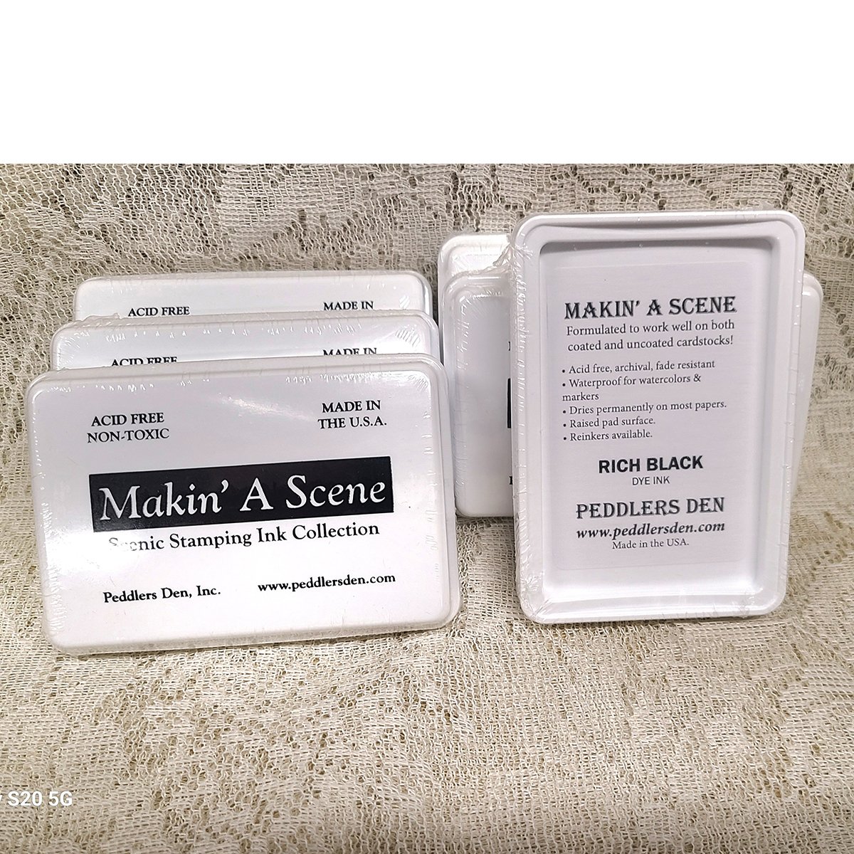 Makin' A Scene RICH BLACK Ink pad