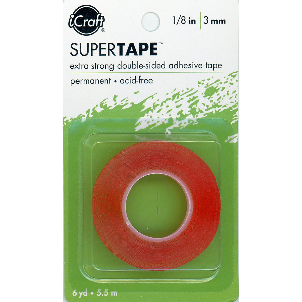 Super Tape by iCraft, 1/8"