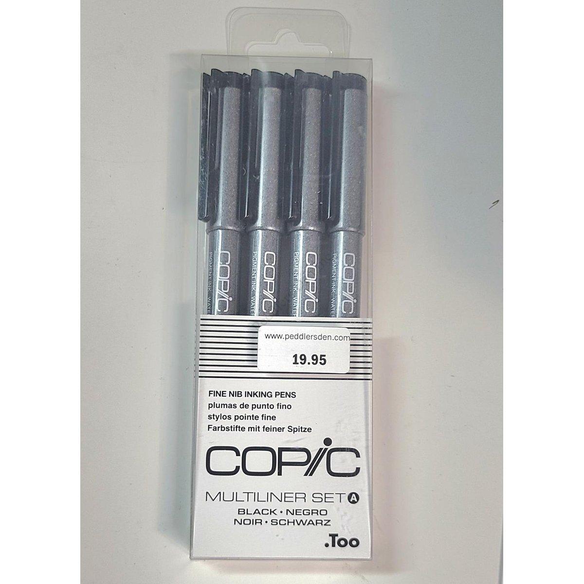 Copic Multi Liner 4 pen set