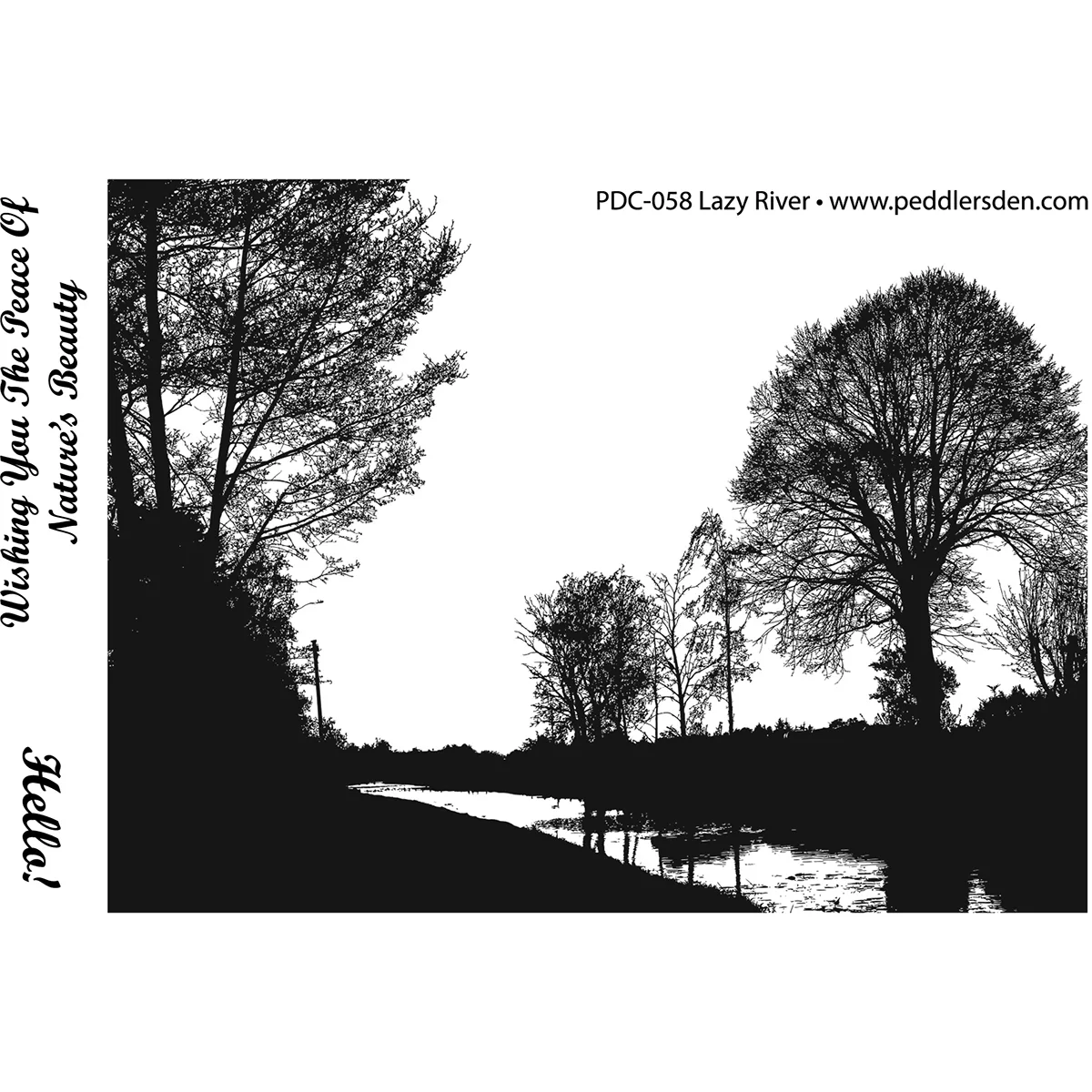 Lazy River Clear Stamp Set PDC-058